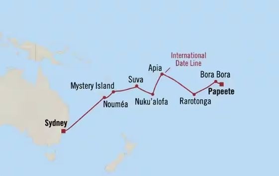 Tahiti à Sydney - 18 jours