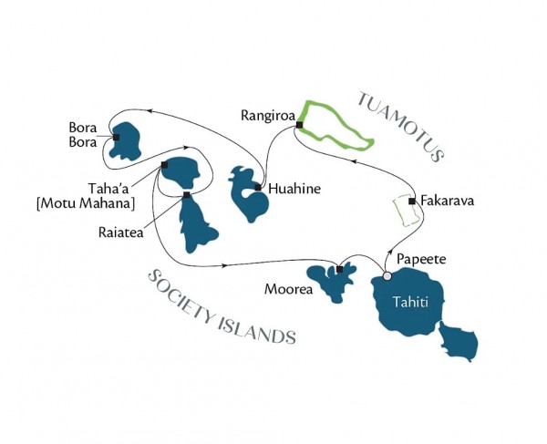 Tuamotu Tahiti - 12 jours
