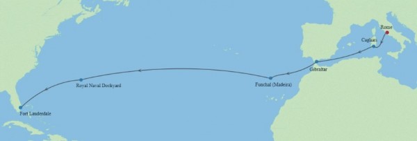 Rome à Fort Lauderdale - 15 jours