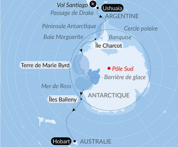 Antarctique - 31 jours