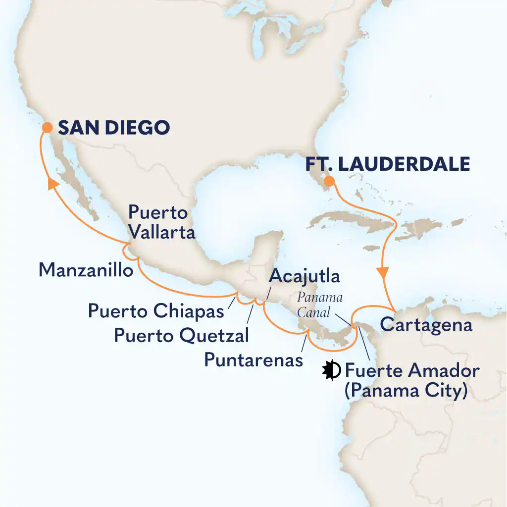 Canal Panama - 18 jours