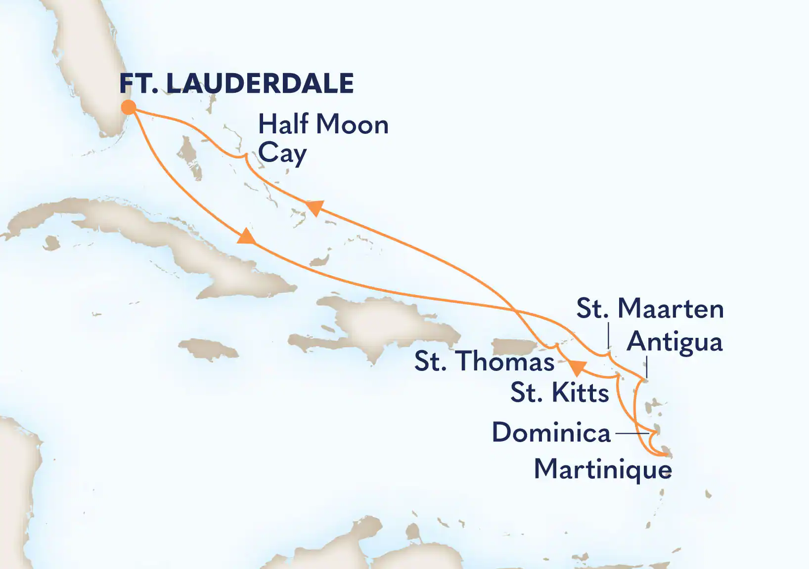 Caraïbes Est - 12 jours